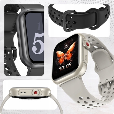 Смарт-годинник JG Smart JGS-K62W 1000mAh, чорний