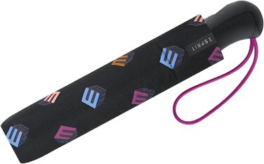 Жіноча парасолька ESPRIT Easymatic з автоматичним відкриванням - Butterfly kiss (чорний)