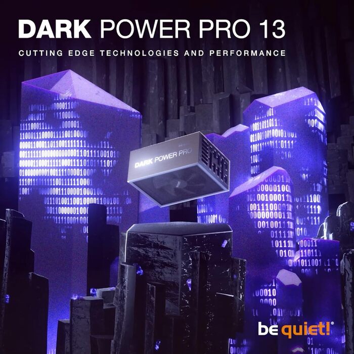 Блок живлення be quiet! Dark Power Pro 13 1600W, ATX 3.1, 80+ Titanium, повністю модульний