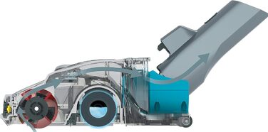 Бездротовий пилосос Hoover H-Free 500 Hydro Plus з підсвічуванням та функцією миття підлоги – 3-в-1, час роботи 30 хв, насадки: для підлоги, кутів, меблів, з паркуванням, 1 акумулятор