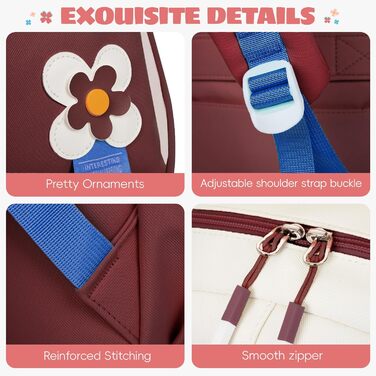 Шкільний рюкзак для дівчинки-підлітка, 2025, для старшої школи, водонепроникний, для ноутбука 15.6