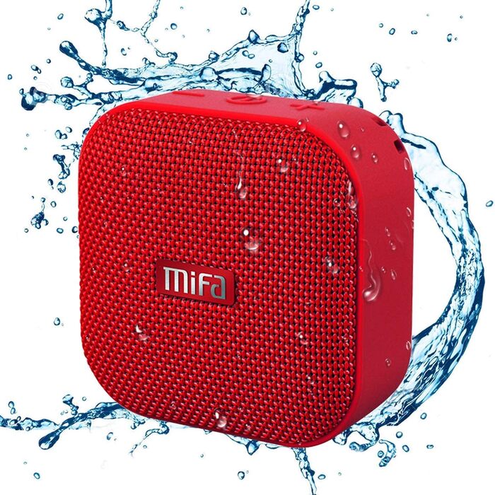 Портативна Bluetooth колонка MIFA A1 Mini: Водонепроникна (IP56), TWS, 15 годин, Чорний