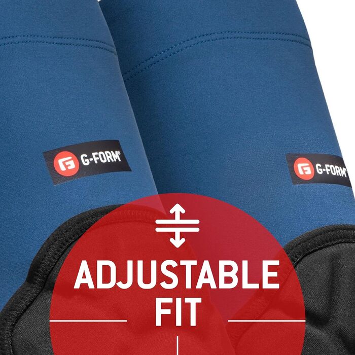 G-Form Pro-Rugged 2 Захисники для ліктів MTB, сині, розмір L, для дорослих, для гірського та мотокрос-байку
