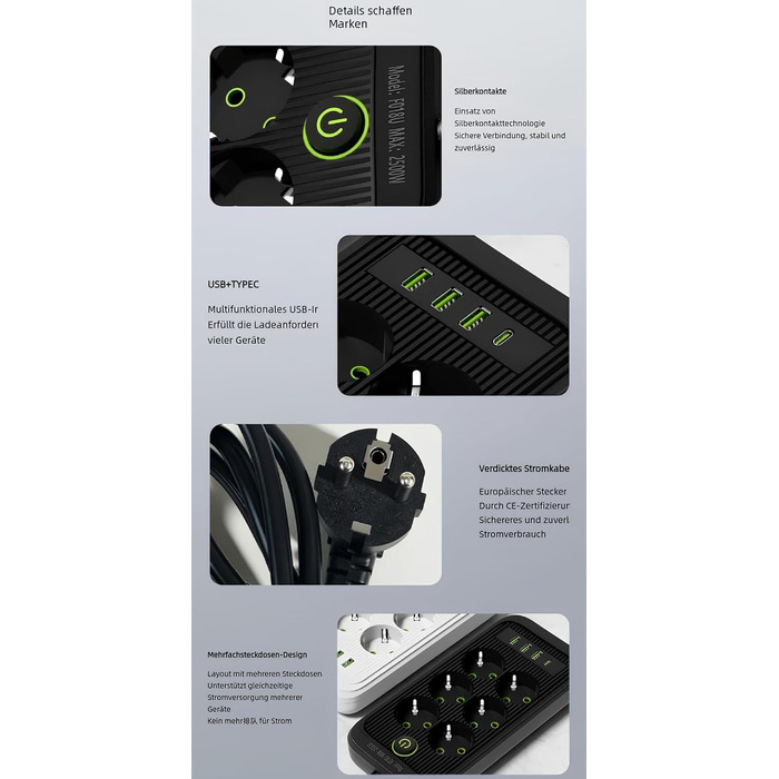 Power Bank 50000mAh з LED-дисплеєм: Швидка зарядка PD22.5W для iPhone/Android (CZ-01)