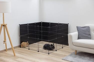 Загін для тварин Kerbl Hopsi, 12 елементів, 35x35 см