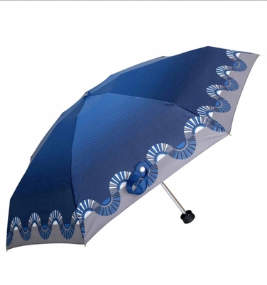 Парасолька F.P.Parasol, складана, ручна, з чохлом, багатоколірна