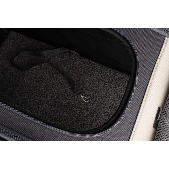 Транспортна сумка-тролей для собак Knuffelwuff, складна, на колесах, S, 56x35x33 см