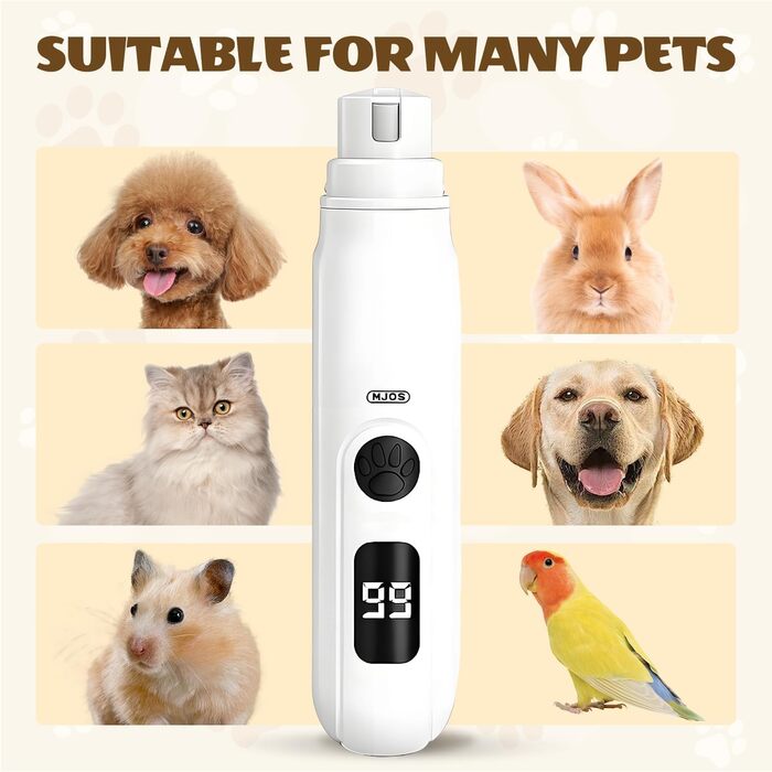 Електричний точило для кігтів собак Neu Krallenschleifer, 3-ступеневе, для собак, котів та інших тварин