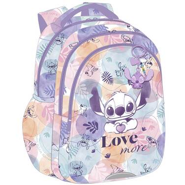 Шкільний багатокомпартментний рюкзак CoolPack Lilo & Stitch, фіолетово-рожевий, 19 л
