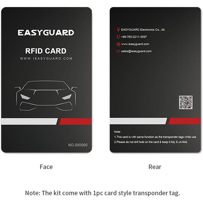 Система автосигналізації EasyGuard Smart із RFID, кнопкою старту, безключовим доступом і сенсорним управлінням