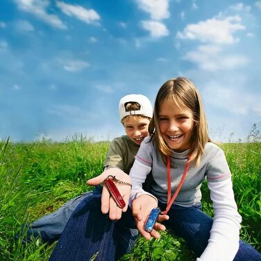 Дитячий мультитул Victorinox My First Swiss Army Knife – рожевий, 9 функцій, без гострої клинка