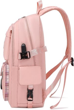 Жіночий рюкзак Acmebon для ноутбука, рожевий, місткий, модний, повсякденний