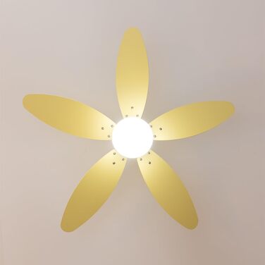 Стельовий вентилятор Cecotec EnergySilence Aero 4260 Full SunLight 40W з LED підсвіткою, пультом, таймером, 6 швидкостей, 5 лопатей
