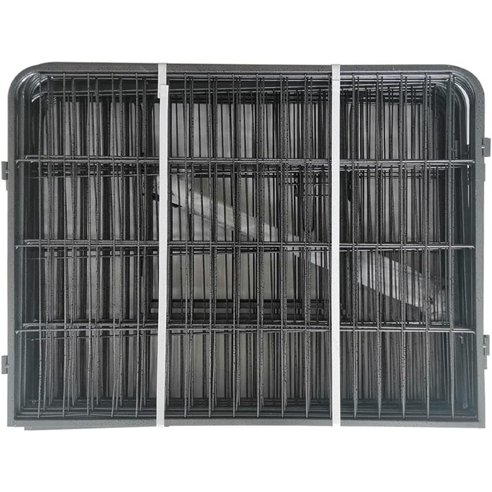 Металевий вольєр для собак та цуценят, переносний загон для тварин, 12 шт., 60 см