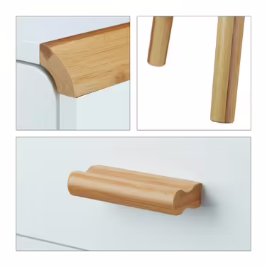 Relaxdays Nightstand with Drawer