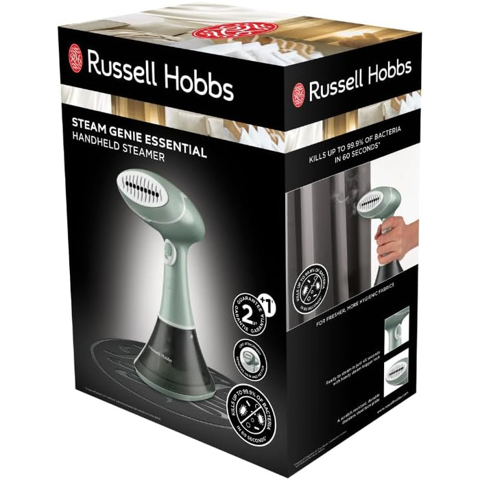 Відпарювач Russell Hobbs VacuSteam™ 28551-56: потужний відпарювач з технологією VacuSteam, 1600 Вт, керамічна підошва, для всіх тканин
