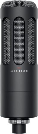 M 70 PRO X: Динамічний мікрофон для стрімінгу та подкастингу з XLR, Pop-фільтр та підвіс