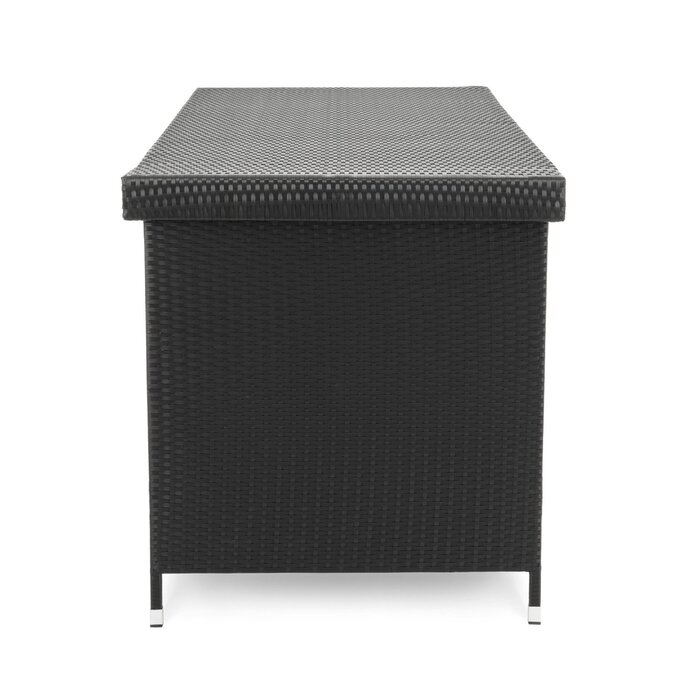 Садова скриня Di Volio Belia 102RSB, 178x83x90 см, чорна