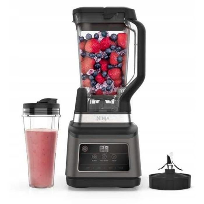 Стаціонарний блендер Ninja BN750EU, 1200 Вт, сріблястий/сірий