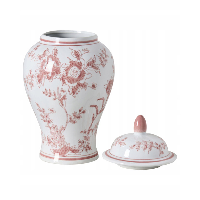 Ваза Beliani з порцеляни, 18 x 38 см