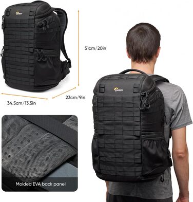 Lowepro ProTactic 350 AW II: Модульний рюкзак для фото- та дронових аксесуарів, сумісний з MacBook 13