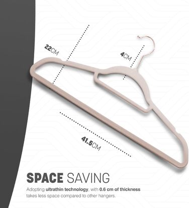 Крючки для одягу KEPLIN, оксамитові, з вішалкою для краваток, 360° обертання, міцні, економія місця, органайзер для шафи, для костюмів, курток та одягу, домашнє зберігання, м'ятно-зелені (20 шт., пудрово-рожеві)