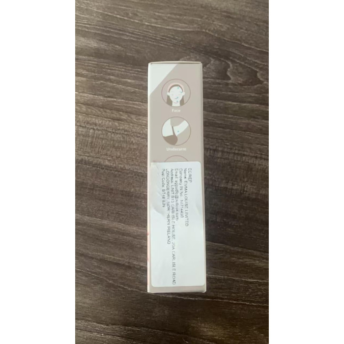 Електричний пристрій для видалення волосся на обличчі для жінок з LED-підсвічуванням, безболісний тример для обличчя, тіла, губ та підборіддя, білий