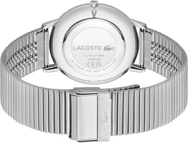 Годинник чоловічий Lacoste Crocorigin Quartz (світло-зелений) на браслеті (сталь/шкіра)
