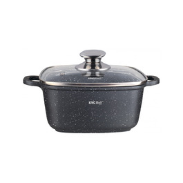 Каструля традиційна Kinghoff Stone, 3,7 л