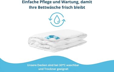 Down Comforter Winter Blanket Extra Warm Down Blanket Down Quilted Blanket Goose Down 100% Natural, Öko-Tex Certified - 135x200 1600gr. 135x200 1600.0 grams