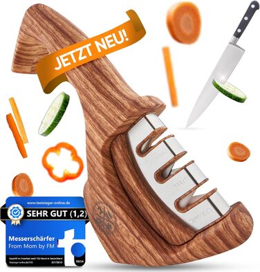 Точилка для ножів From Mom by FM – професійна, ергономічна | Точильний камінь, шліфувальник ножів