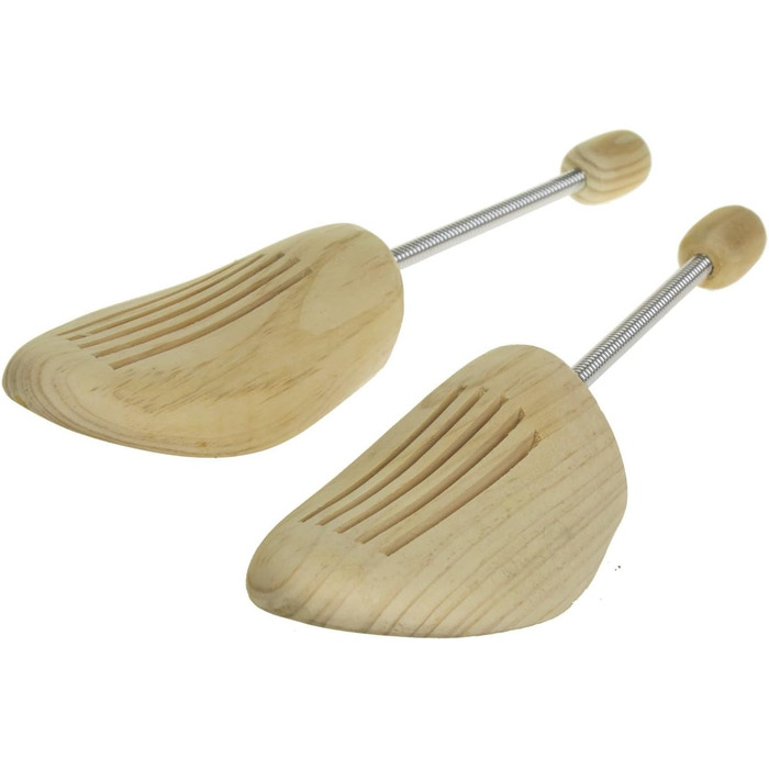 Sneakerprofi 10 Pairs Wooden Spiral Shoe Trees MADE OF REAL WOOD for sizes 36-48 Men/Women