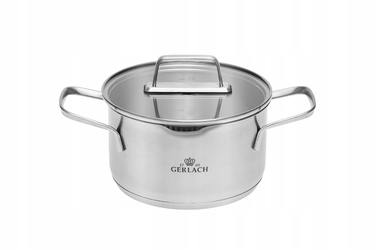 Набір каструль Gerlach Ambiente з нержавіючої сталі, 10 предметів