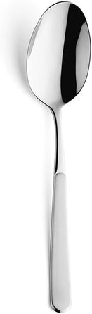 Amefa SATINA Cutlery Set, 60-Piece, Cutlery for 12 People, Dishwasher-Safe, Stainless Steel 18/10, Special Wave-Cut Design, Hardened Satina Steel Blades