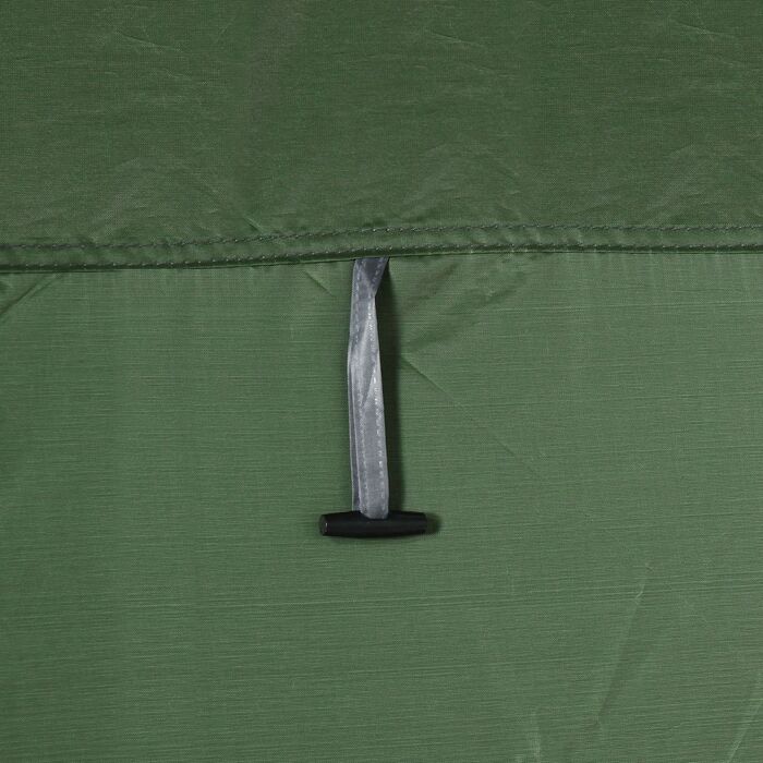 Outsunny Pop-Up Shower Tent Toilet Tent for Camping 126x124x189cm Dark Green with Carry Bag for Mobile Outdoor Toilet