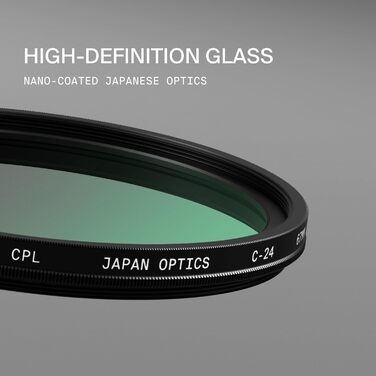 Поляризаційний фільтр Gobe CPL 55mm - для фото та відео