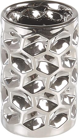 Елегасний аксесуар для ванної кімнати 5 шт. з кераміки срібного кольору Tirua