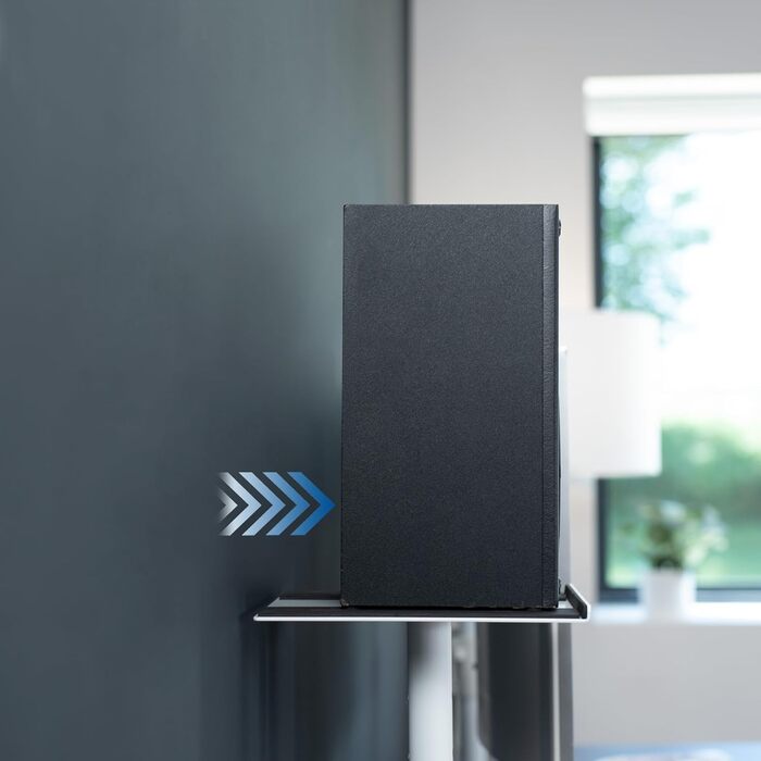 Кріплення для акустики VIVO: універсальні підставки для колонок, 2 шт., білі, регулювання висоти та нахилу