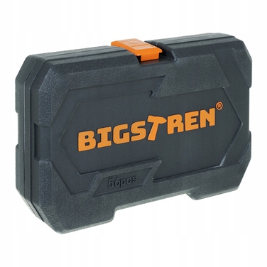 Набір інструментів Bigstren: кейс із 56 предметів, торцеві ключі 1/4