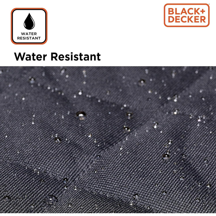 Захисний чохол для багажника BLACK+DECKER для собак - універсальний, неслизький, водовідштовхуючий, 178 x 129 см, чорний