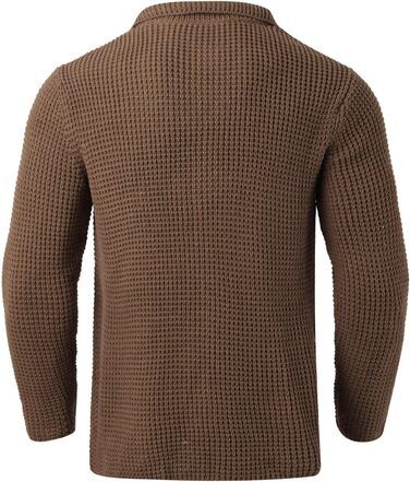 Кардиган чоловічий Trachten з в'язаного полотна, без капюшона, тепла в'язана куртка для зими, під джинси або чиноси (XL, Хакі)