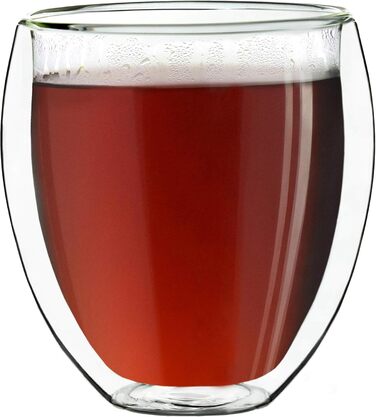 Created double-walled glasses 250ml 