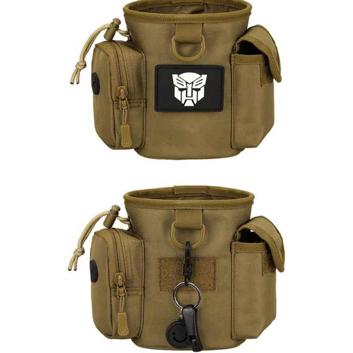 Сумка-мішечок на шнурку для дресирування собак, для полювання, Airsoft, як тренувальна сумка для цуценят, ласощів, іграшок для тварин (чорна)