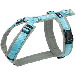 Anny-X Нагрудник для собак, сірий/eisblau, розмір S