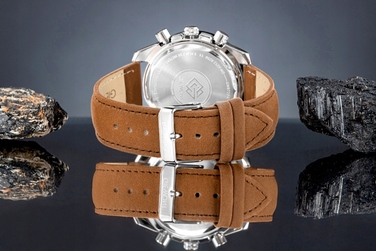 Чоловічий годинник Giewont Chronograph Sapphire, коричнево-синій GW8720-A2
