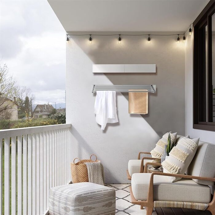 Розкладна сушарка для білизни, 80 см, економна, для дому, ванної, балкону