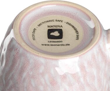 Керамічні чашки Leonardo Matera, 6 шт., сірі, 430 мл, придатні для миття в посудомийній машині та мікрохвильовій печі