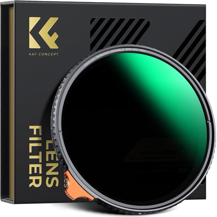 ND фільтр K&F Concept 67mm змінний (ND2-400) з нанопокриттям Xcel для фотокамер