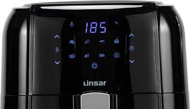 Фритюрниця Linsar з гарячим повітрям, 1.5 л, з таймером, регулюванням температури та автовимкненням, 1000 Вт