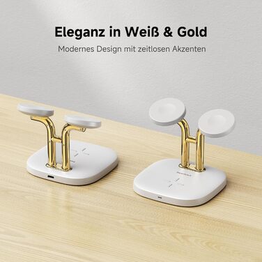 Зарядний пристрій SwanScout для Apple Watch 10/Ultra/9/8/7/6 та AirPods Pro (704A, 3.3W, без адаптера)